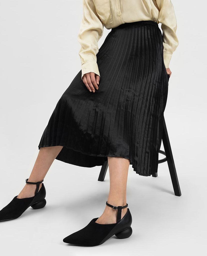 CHARLES & KEITH - Giày cao gót mũi nhọn Pebble Heel