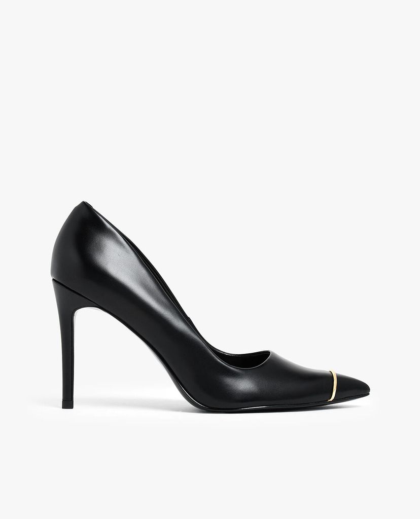 CHARLES & KEITH - Giày cao gót mũi nhọn Metallic Accent Pointed Toe