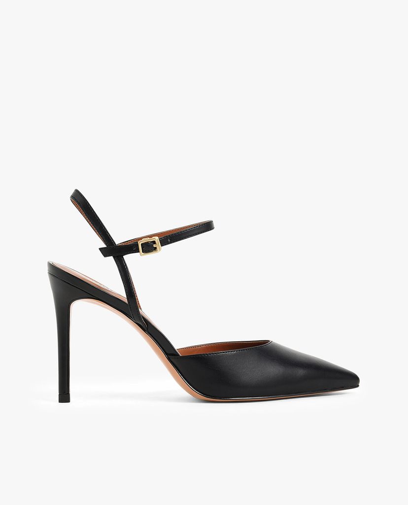 CHARLES & KEITH - Giày cao gót mũi nhọn Pointed Toe Ankle Strap
