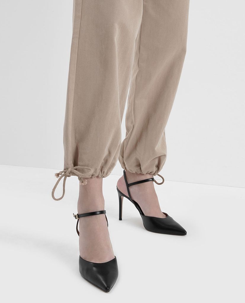 CHARLES & KEITH - Giày cao gót mũi nhọn Pointed Toe Ankle Strap
