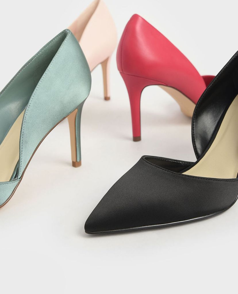 CHARLES & KEITH - Giày cao gót mũi nhọn Pointed D Orsay Pumps