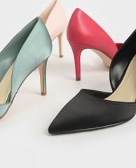 CHARLES & KEITH - Giày cao gót mũi nhọn Pointed D Orsay Pumps