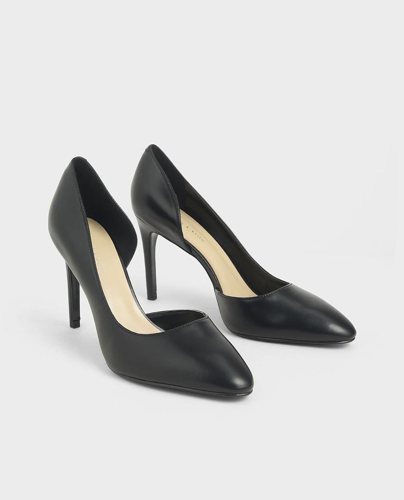 CHARLES & KEITH - Giày cao gót mũi nhọn D Orsay Stiletto Pumps