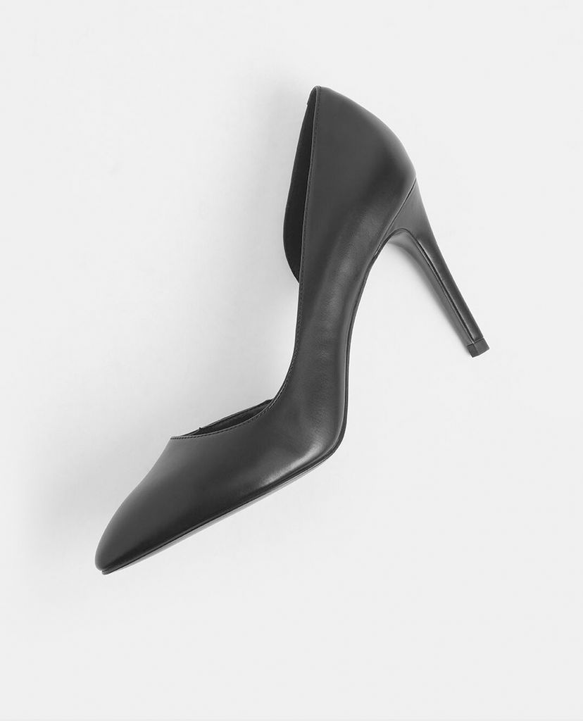CHARLES & KEITH - Giày cao gót mũi nhọn D Orsay Stiletto Pumps