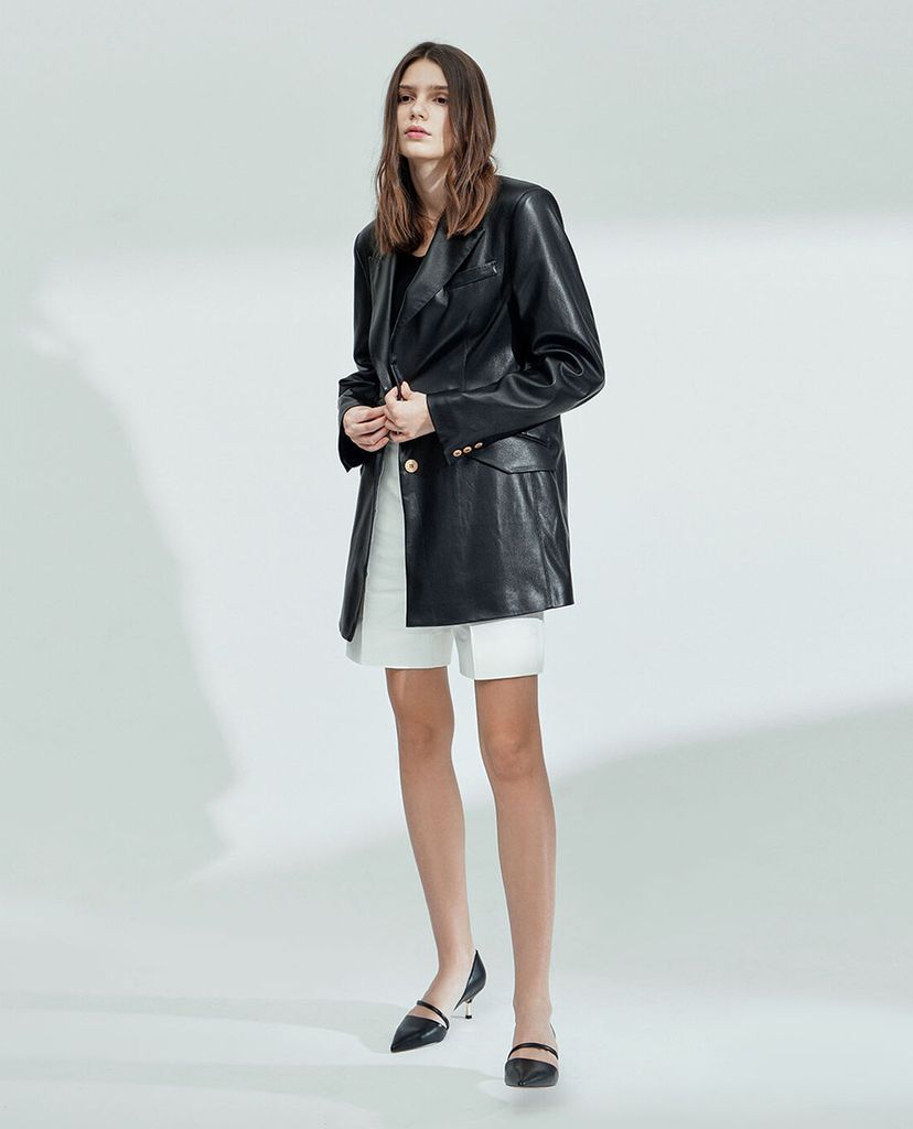CHARLES & KEITH - Giày cao gót mũi nhọn Asymmetric Strap D Orsay