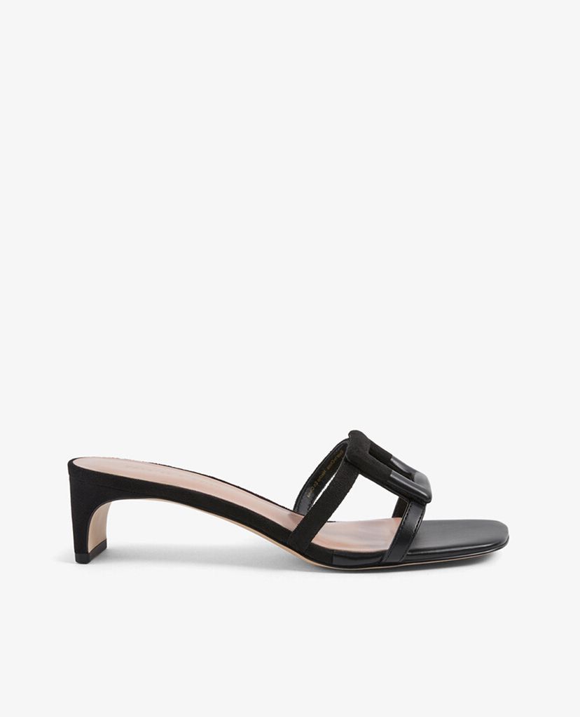 CHARLES & KEITH - Giày sandal cao gót hở mũi Mismatched Blade
