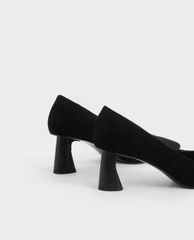 CHARLES & KEITH - Giày cao gót mũi nhọn Sculptural