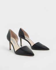 CHARLES & KEITH - Giày cao gót mũi nhọn thời trang