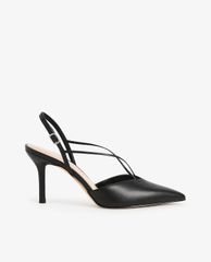 CHARLES & KEITH - Giày cao gót mũi nhọn quai chéo hiện đại