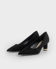 CHARLES & KEITH - Giày cao gót mũi nhọn Cylindrical Heel Pointed Toe