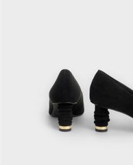 CHARLES & KEITH - Giày cao gót mũi nhọn Cylindrical Heel Pointed Toe