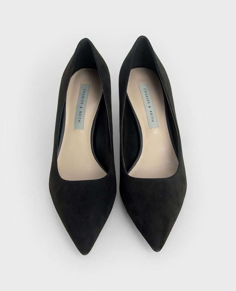 CHARLES & KEITH - Giày cao gót mũi nhọn Cylindrical Heel Pointed Toe