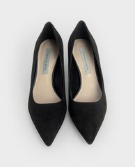 CHARLES & KEITH - Giày cao gót mũi nhọn Cylindrical Heel Pointed Toe