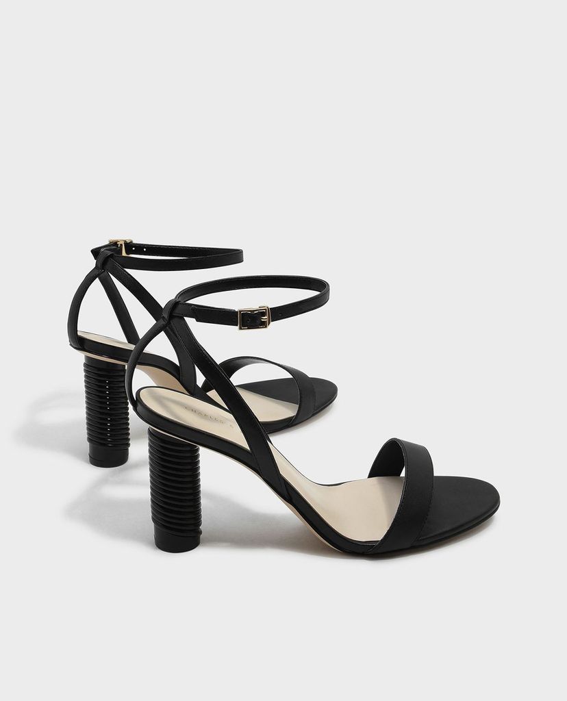 CHARLES & KEITH - Giày cao gót quai ngang Cylindrical