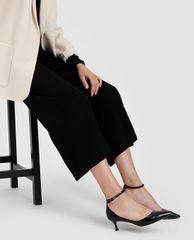 CHARLES & KEITH - Giày cao gót mũi nhọn Bronze Metallic