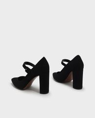 CHARLES & KEITH - Giày cao gót mũi nhọn đế trụ Block Heel