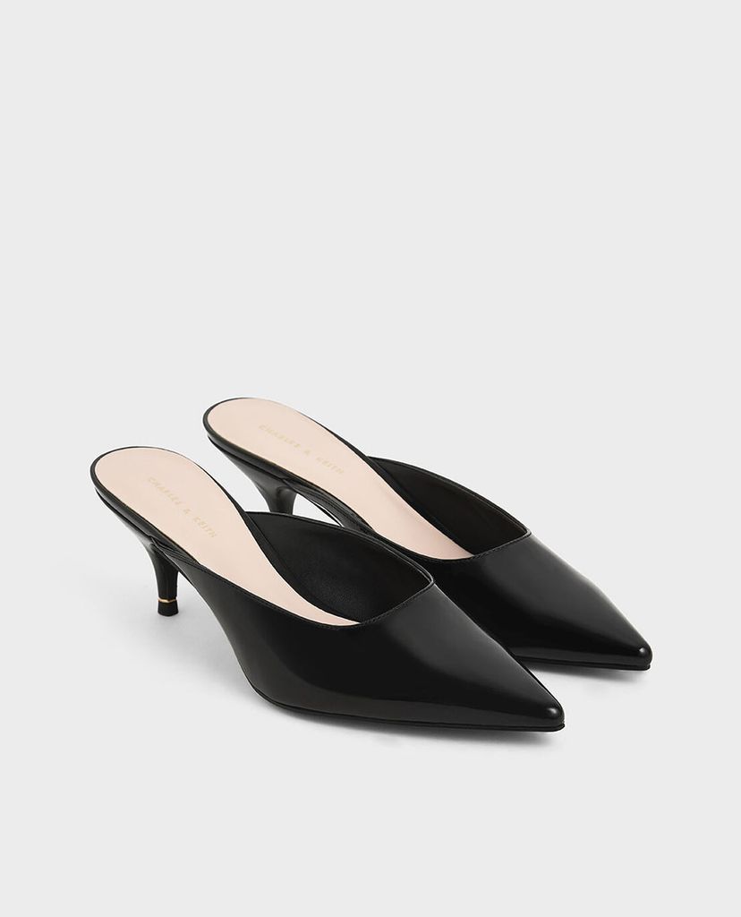 CHARLES & KEITH - Giày cao gót mũi nhọn Pointed Toe Kitten