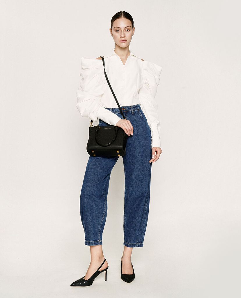 CHARLES & KEITH - Giày cao gót mũi nhọn Pointed Toe Slingback Pumps