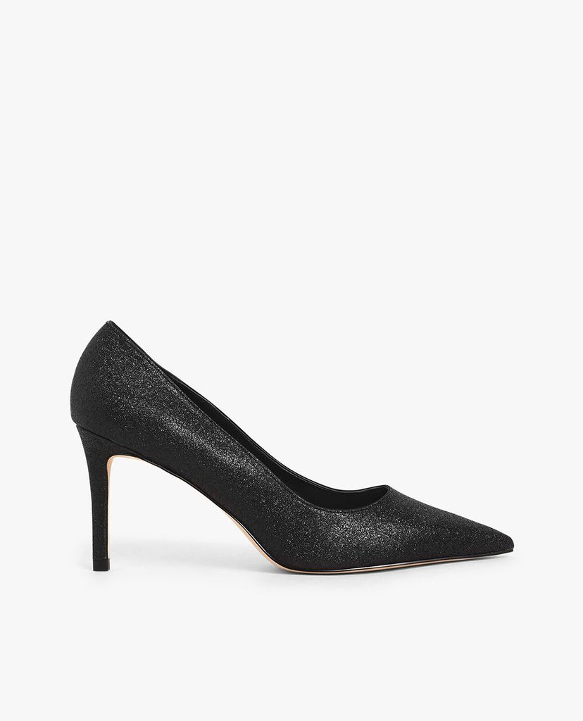 CHARLES & KEITH - Giày cao gót mũi nhọn Glitter Stiletto Pumps
