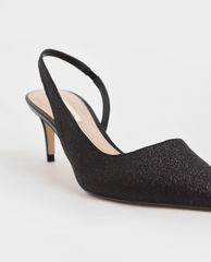 CHARLES & KEITH - Giày cao gót mũi nhọn Half D Orsay Slingback