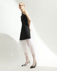 CHARLES & KEITH - Giày cao gót mũi nhọn Half D Orsay Slingback