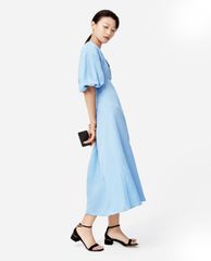 CHARLES & KEITH - Giày sandal cao gót hở mũi Ankle Strap