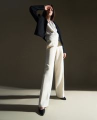 CHARLES & KEITH - Giày cao gót mũi nhọn Slingback Block Heel