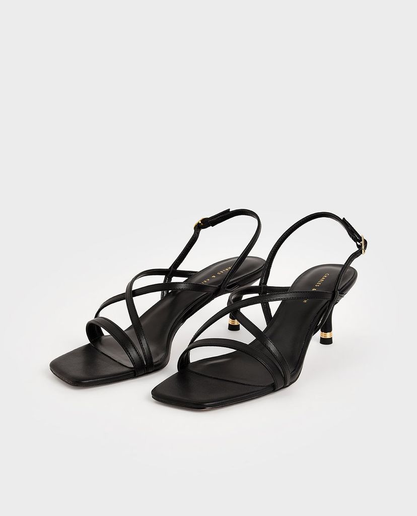 CHARLES & KEITH - Giày cao gót quai mảnh Strappy Slingback