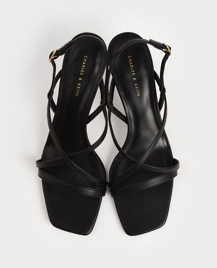 CHARLES & KEITH - Giày cao gót quai mảnh Strappy Slingback
