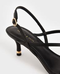 CHARLES & KEITH - Giày cao gót quai mảnh Strappy Slingback