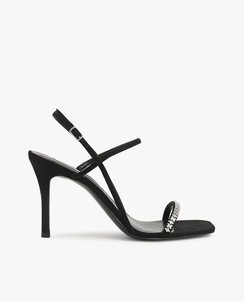 CHARLES & KEITH - Giày cao gót quai ngang Gem Embellished Strappy