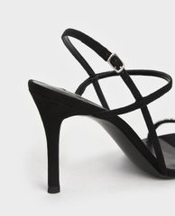CHARLES & KEITH - Giày cao gót quai ngang Gem Embellished Strappy
