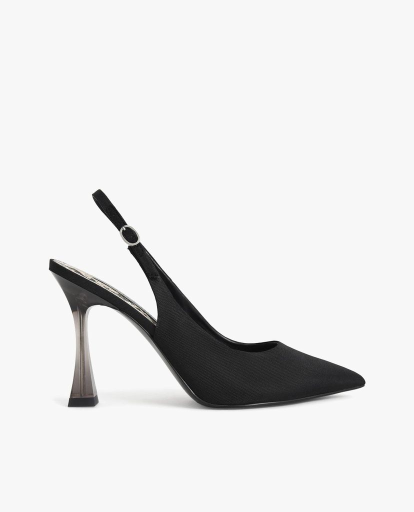 CHARLES & KEITH - Giày cao gót mũi nhọn Clear Sculptural
