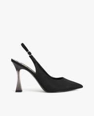 CHARLES & KEITH - Giày cao gót mũi nhọn Clear Sculptural