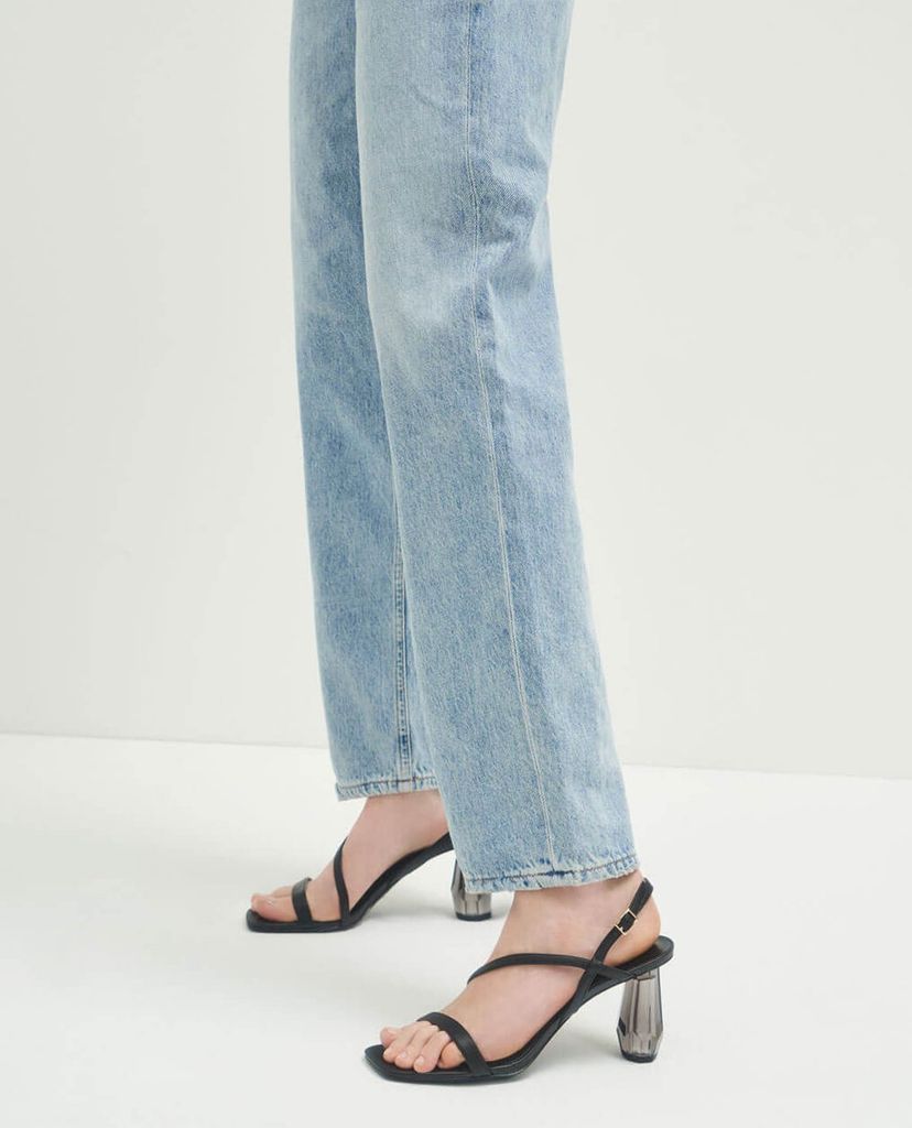 CHARLES & KEITH - Giày cao gót sandals See Through Sculptural Heel