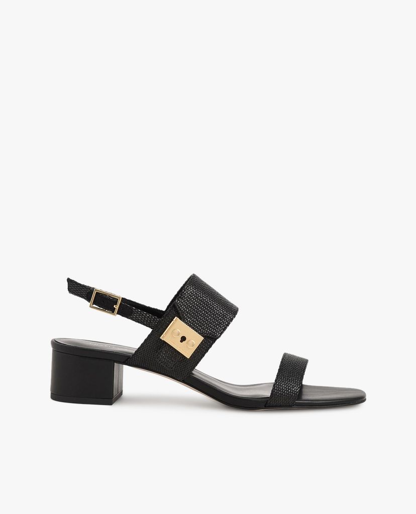 CHARLES & KEITH - Giày cao gót sandals Metal Buckle