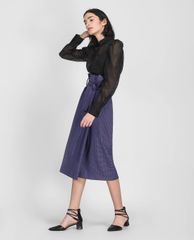 CHARLES & KEITH - Giày cao gót đế vuông mũi nhọn Strappy Pointed
