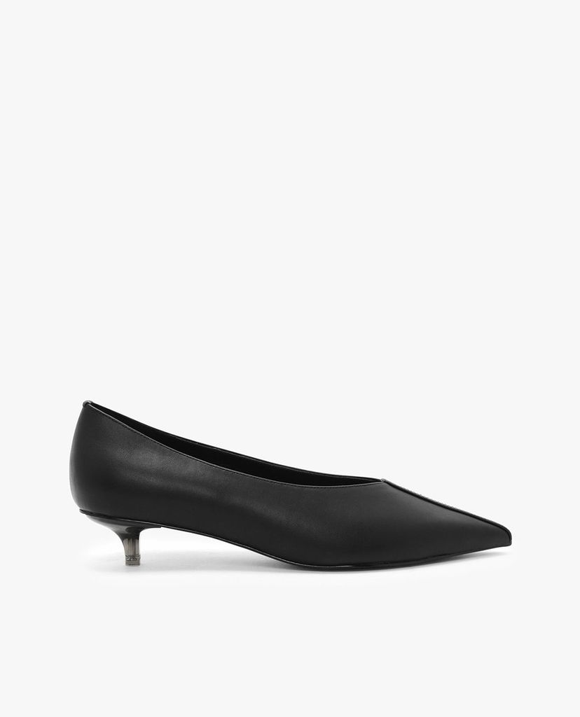 CHARLES & KEITH - Giày cao gót mũi nhọn Mesh Pointed Toe Kitten