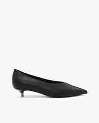 CHARLES & KEITH - Giày cao gót mũi nhọn Mesh Pointed Toe Kitten