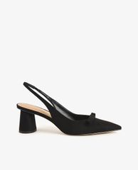CHARLES & KEITH - Giày cao gót mũi nhọn Bow Slingback