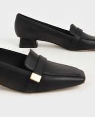 CHARLES & KEITH - Giày cao gót mũi vuông đế trụ Square Toe Penny