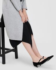 CHARLES & KEITH - Giày cao gót mũi nhọn Kitten Heel
