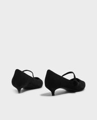 CHARLES & KEITH - Giày cao gót mũi nhọn Kitten Heel