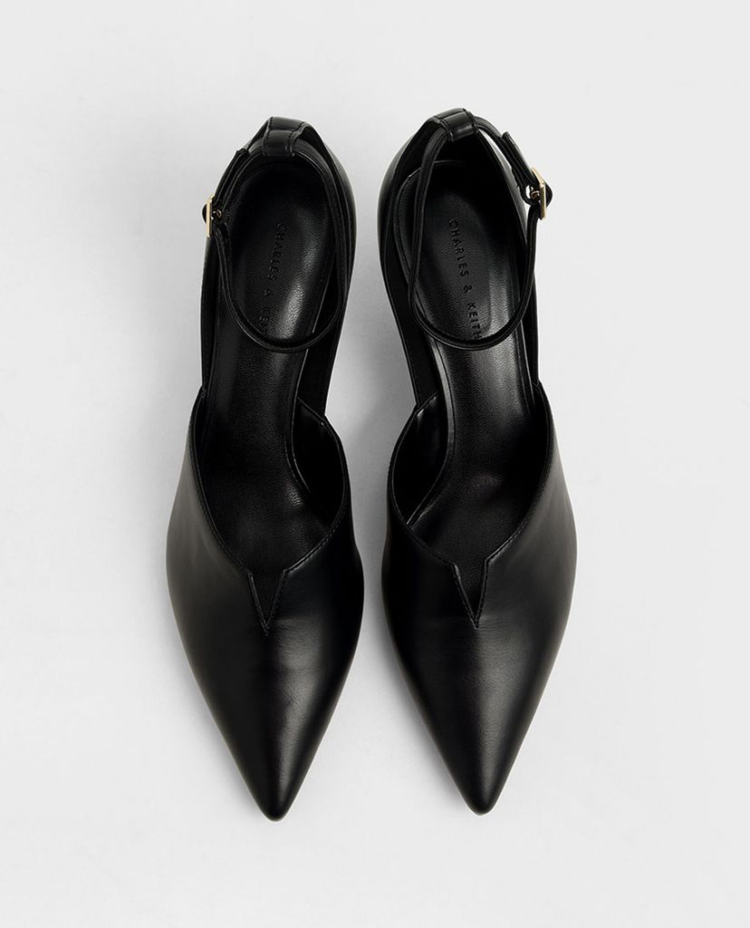 CHARLES & KEITH - Giày cao gót mũi nhọn D Orsay Cone