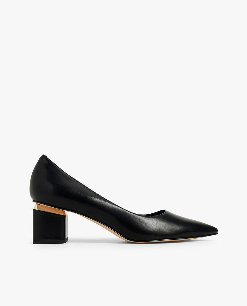 CHARLES & KEITH - Giày cao gót mũi nhọn Metal Accented Pointed