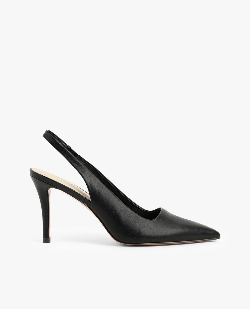 CHARLES & KEITH - Giày cao gót mũi nhọn Slingback Pointed