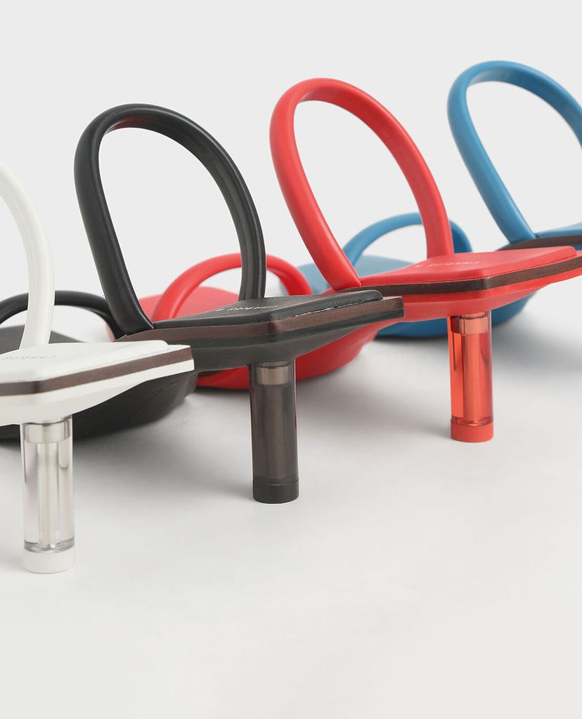 CHARLES & KEITH - Giày cao gót quai ngang Tubular Strap