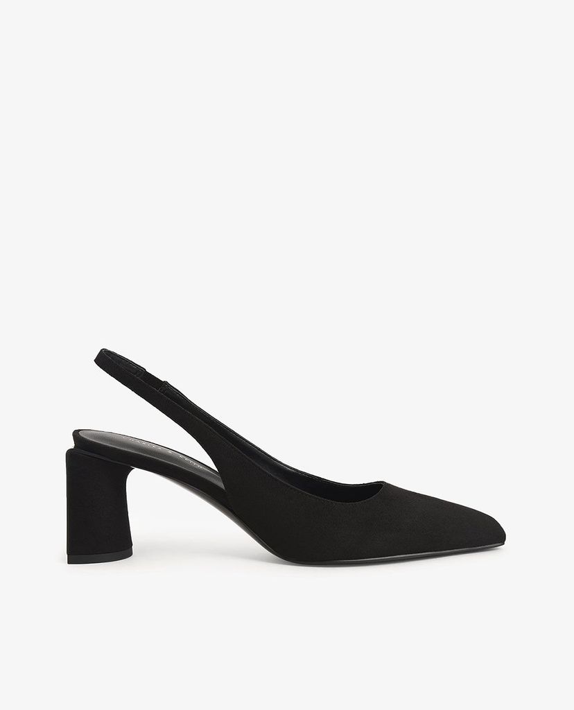 CHARLES & KEITH - Giày cao gót mũi nhọn đế trụ thanh lịch