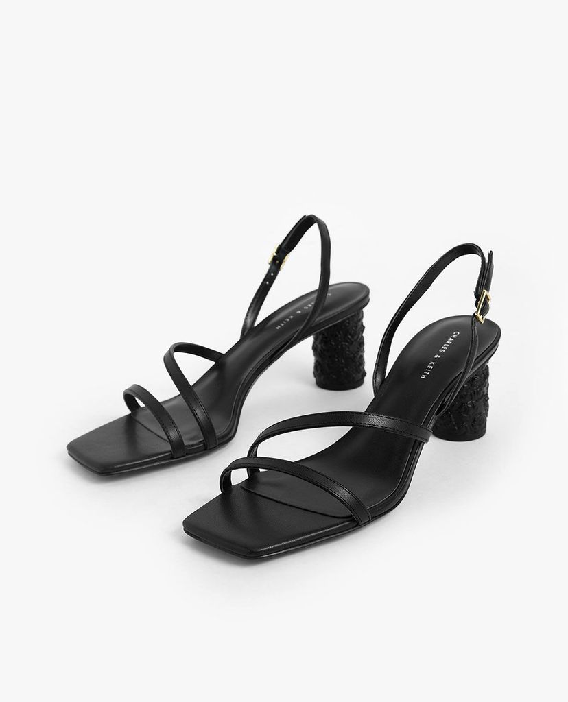 CHARLES & KEITH - Giày cao gót quai mảnh thời trang