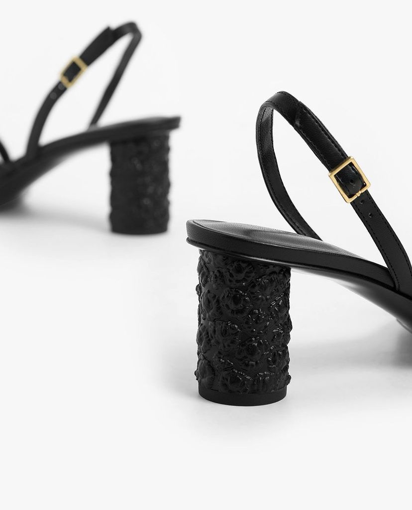 CHARLES & KEITH - Giày cao gót quai mảnh thời trang